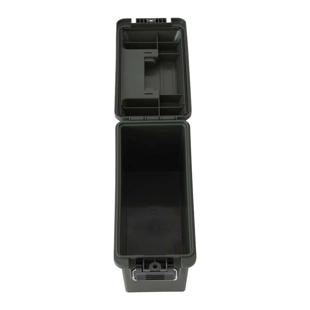 Buffalo River 4-Box .30 Cal Lockable Plastic Ammo Crate OD Green