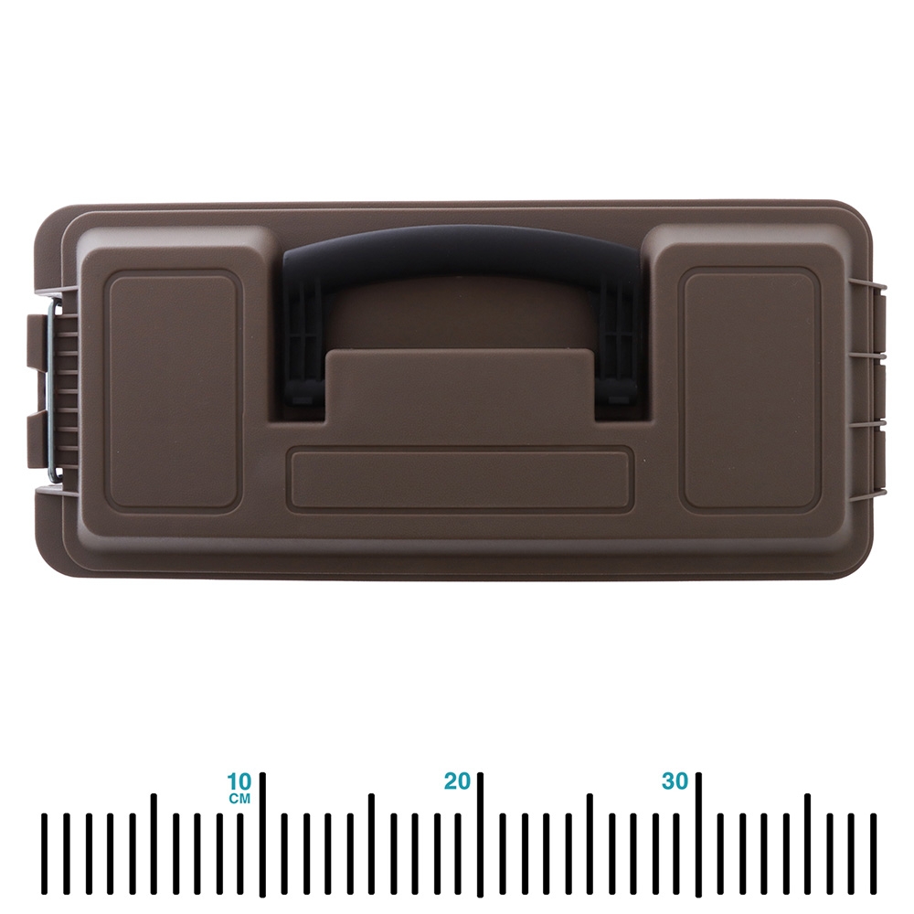 Buffalo River Lockable Plastic Shotgun Shell Box OD Green