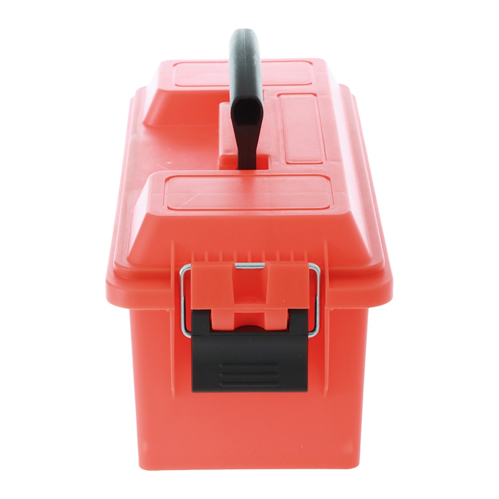 Buffalo River Lockable Plastic Shotgun Shell Box Orange