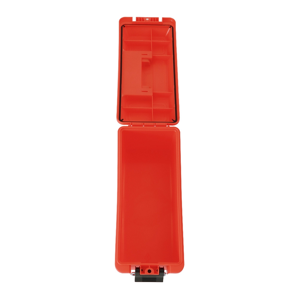 Buffalo River Lockable Plastic Shotgun Shell Box Orange