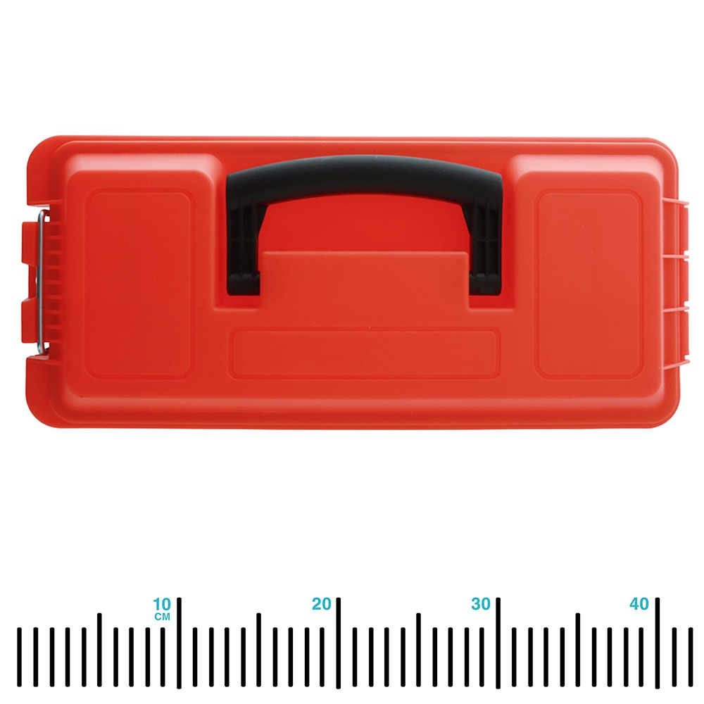 Buffalo River Lockable Plastic Shotgun Shell Box Orange