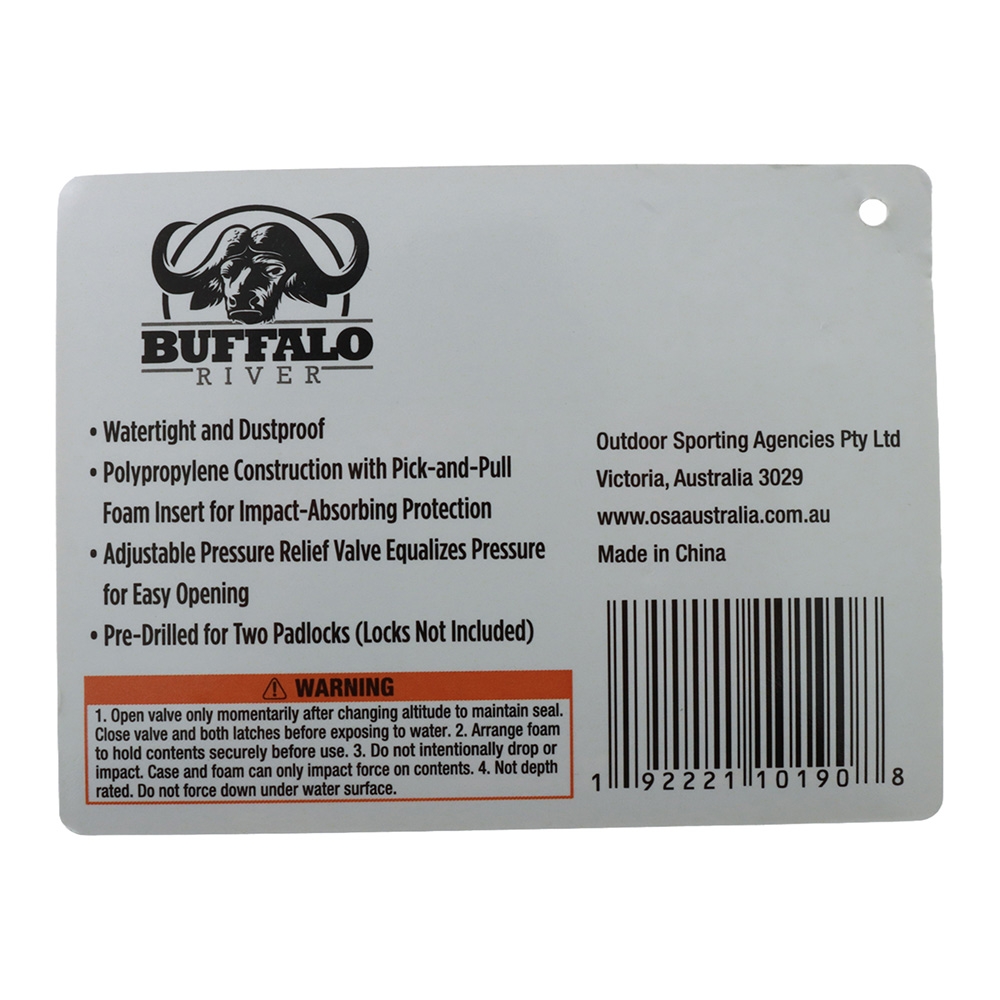 Buffalo River Waterproof Lockable Protective Case Small