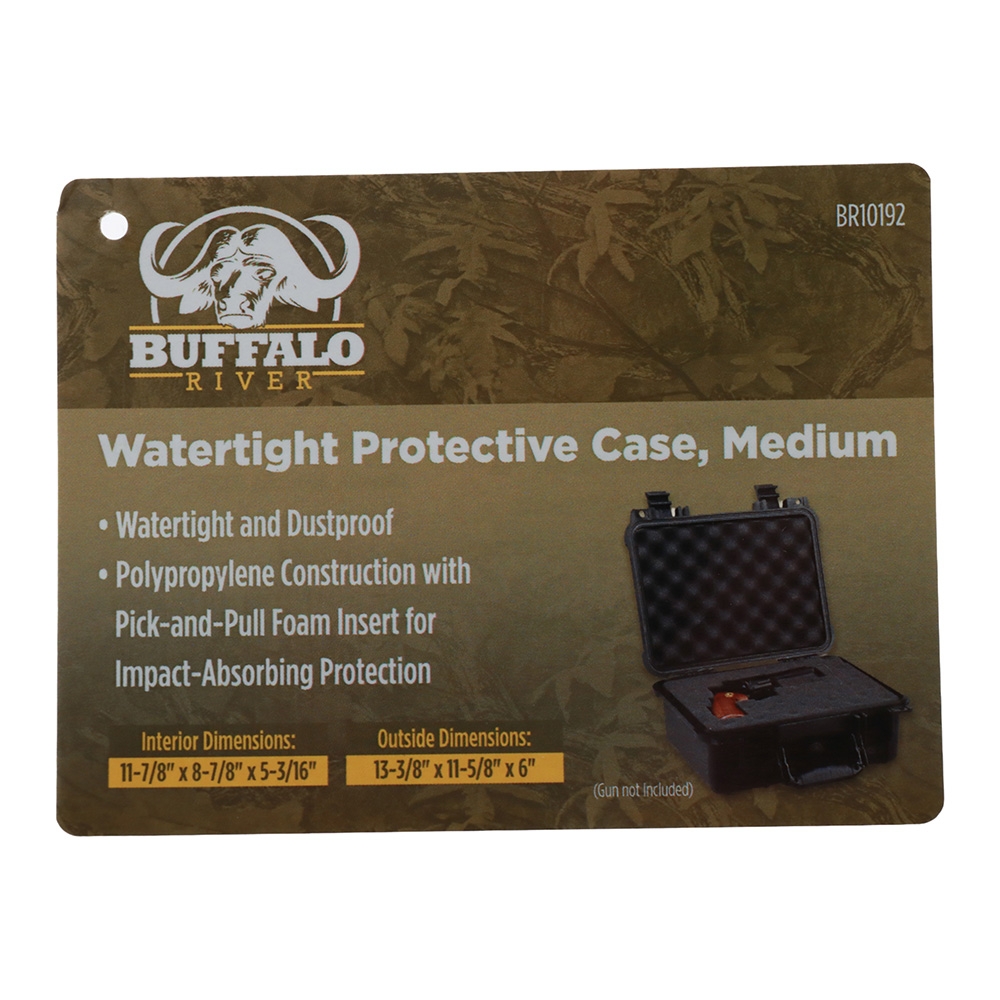 Buffalo River Waterproof Lockable Protective Case Medium