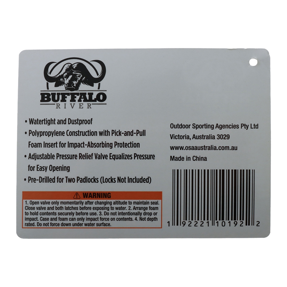 Buffalo River Waterproof Lockable Protective Case Medium