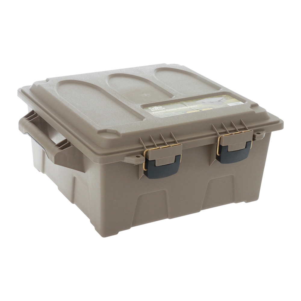 Buffalo River Lockable Ammo Crate Utility Box Large Dark Earth