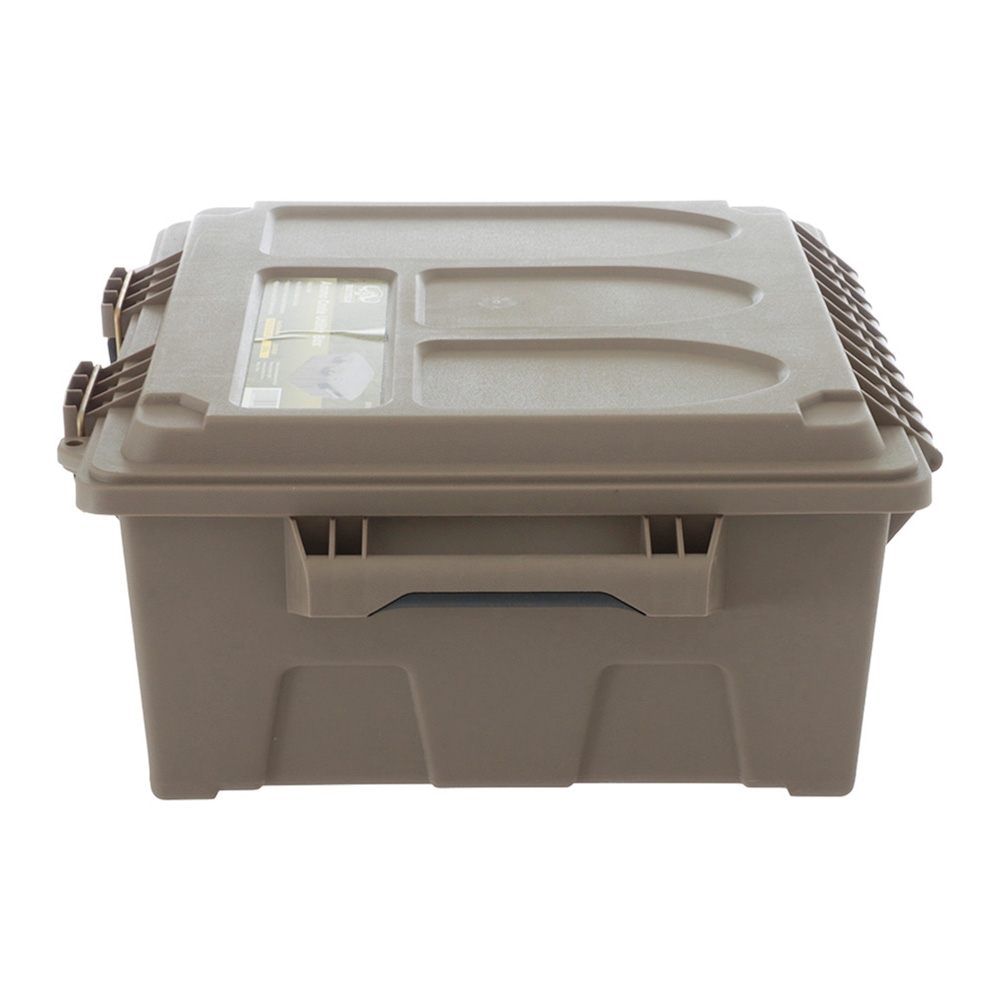 Buffalo River Lockable Ammo Crate Utility Box Large Dark Earth