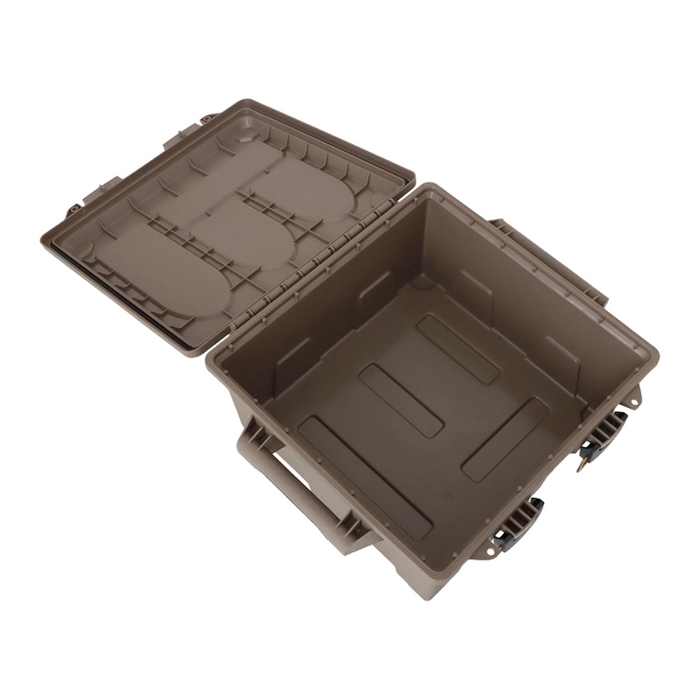 Buffalo River Lockable Ammo Crate Utility Box Large Dark Earth