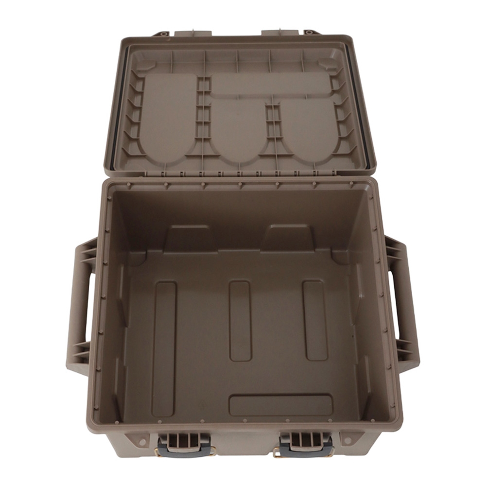 Buffalo River Lockable Ammo Crate Utility Box Large Dark Earth
