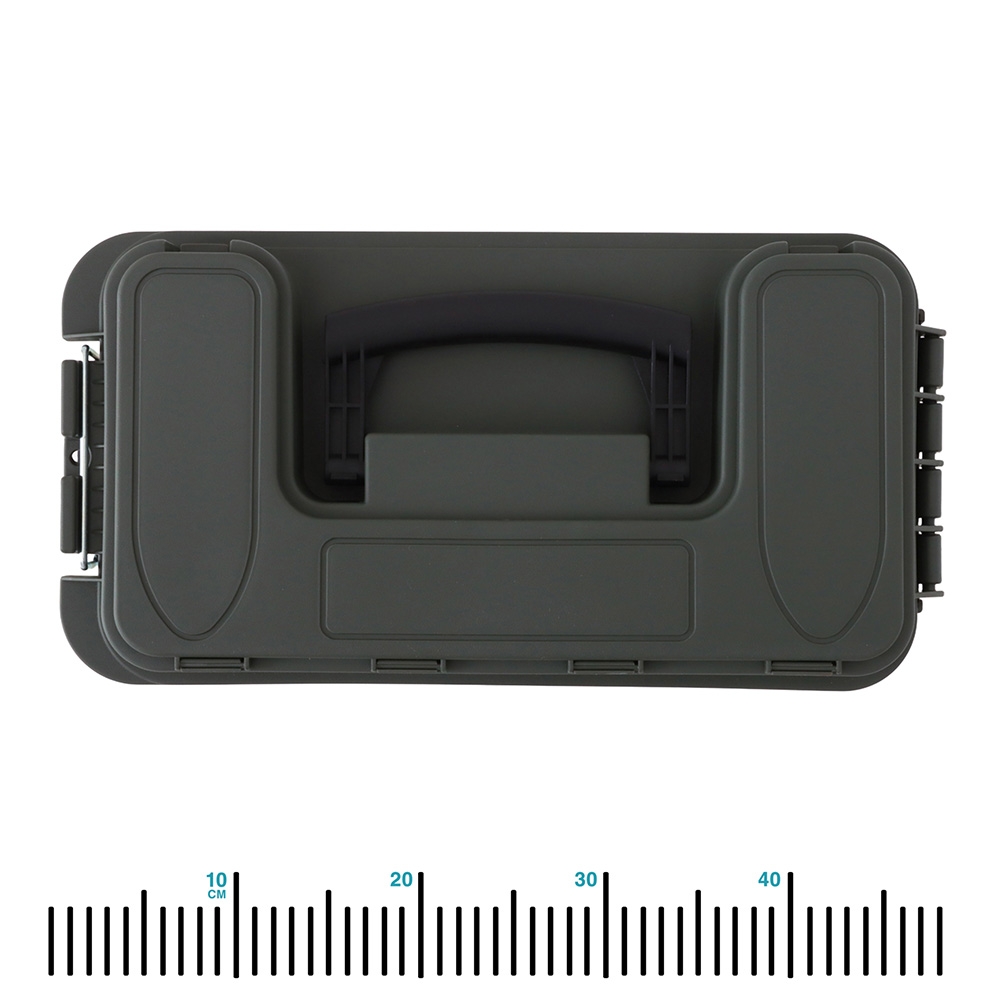 Buffalo River Utility Dry Storage Box with Tool Tray OD Green