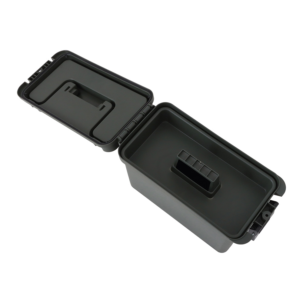 Buffalo River Utility Dry Storage Box with Tool Tray OD Green