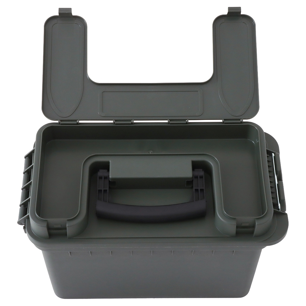 Buffalo River Utility Dry Storage Box with Tool Tray OD Green