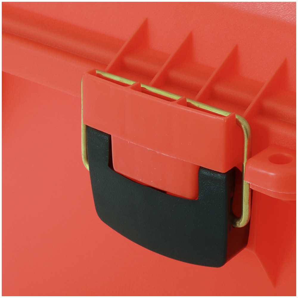Buffalo River Lockable Ammo Crate Utility Box Orange