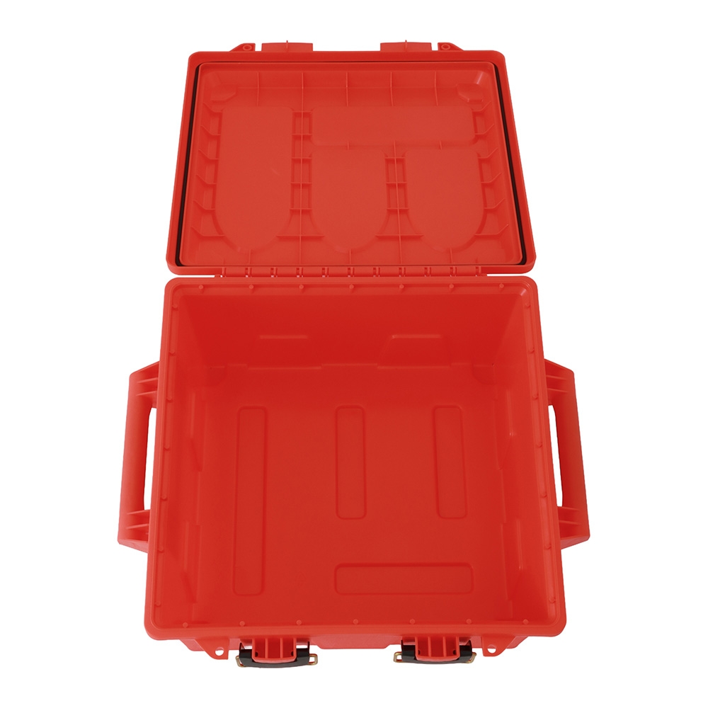 Buffalo River Lockable Ammo Crate Utility Box Orange