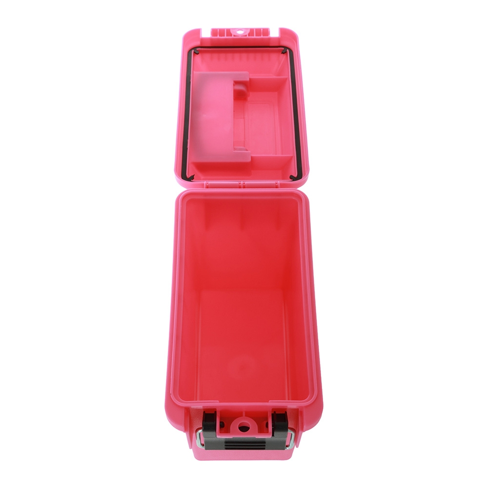 Buffalo River Lockable Mini Plastic Ammo Box Pink