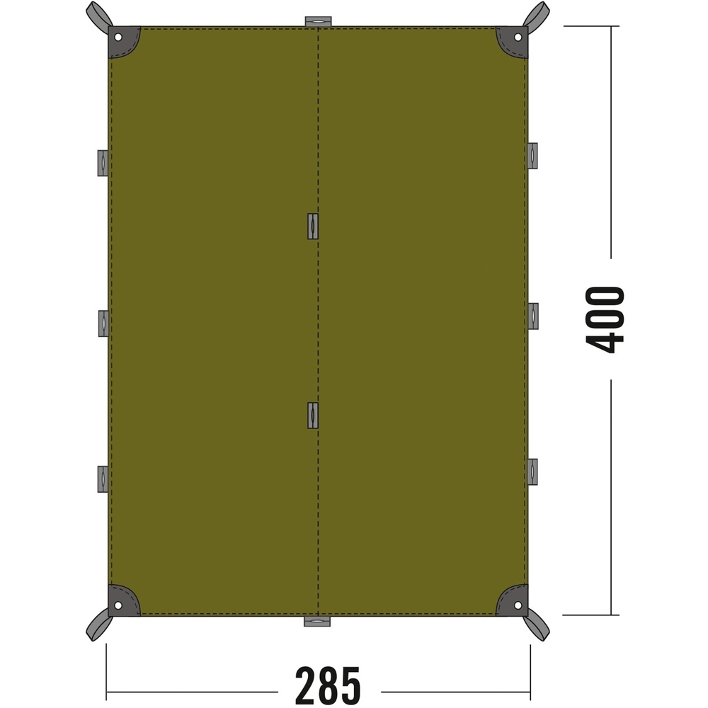 Tatonka Waterproof Tarp 285 x 400cm