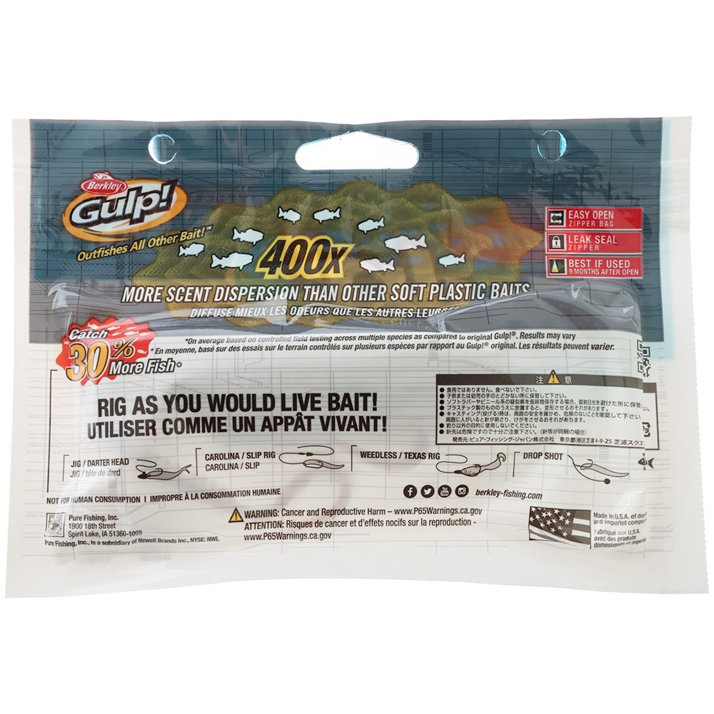 Berkley Gulp Saltwater Isome Curly Tail Soft Bait 4in / 10cm