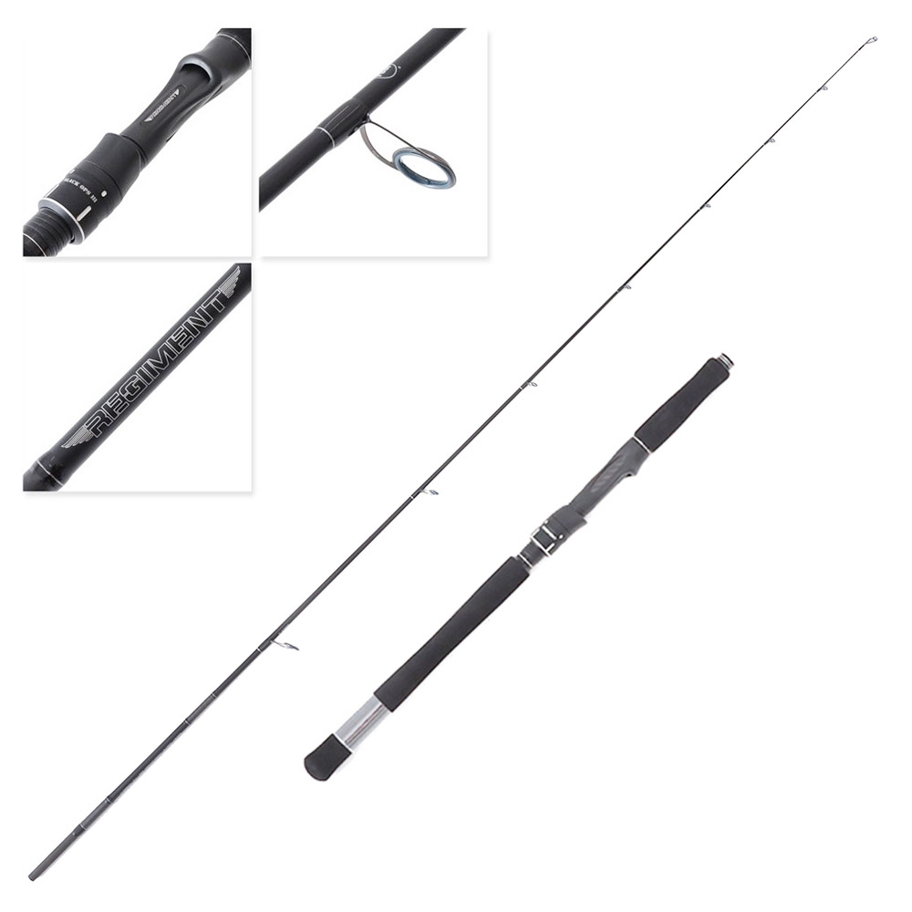 PENN Regiment Black Ops III Spinning Soft Bait Rod 7'1'' 6-10kg 2pc