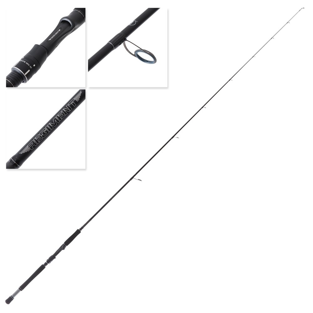 PENN Regiment Black Ops III Spinning Rod 7ft 6in 6-10kg 10-60g 2pc