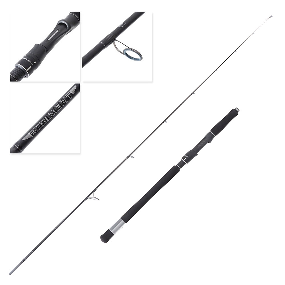 PENN Regiment Black Ops III Spinning Soft Bait Rod 7ft 6in 6-10kg 10-60g 2pc