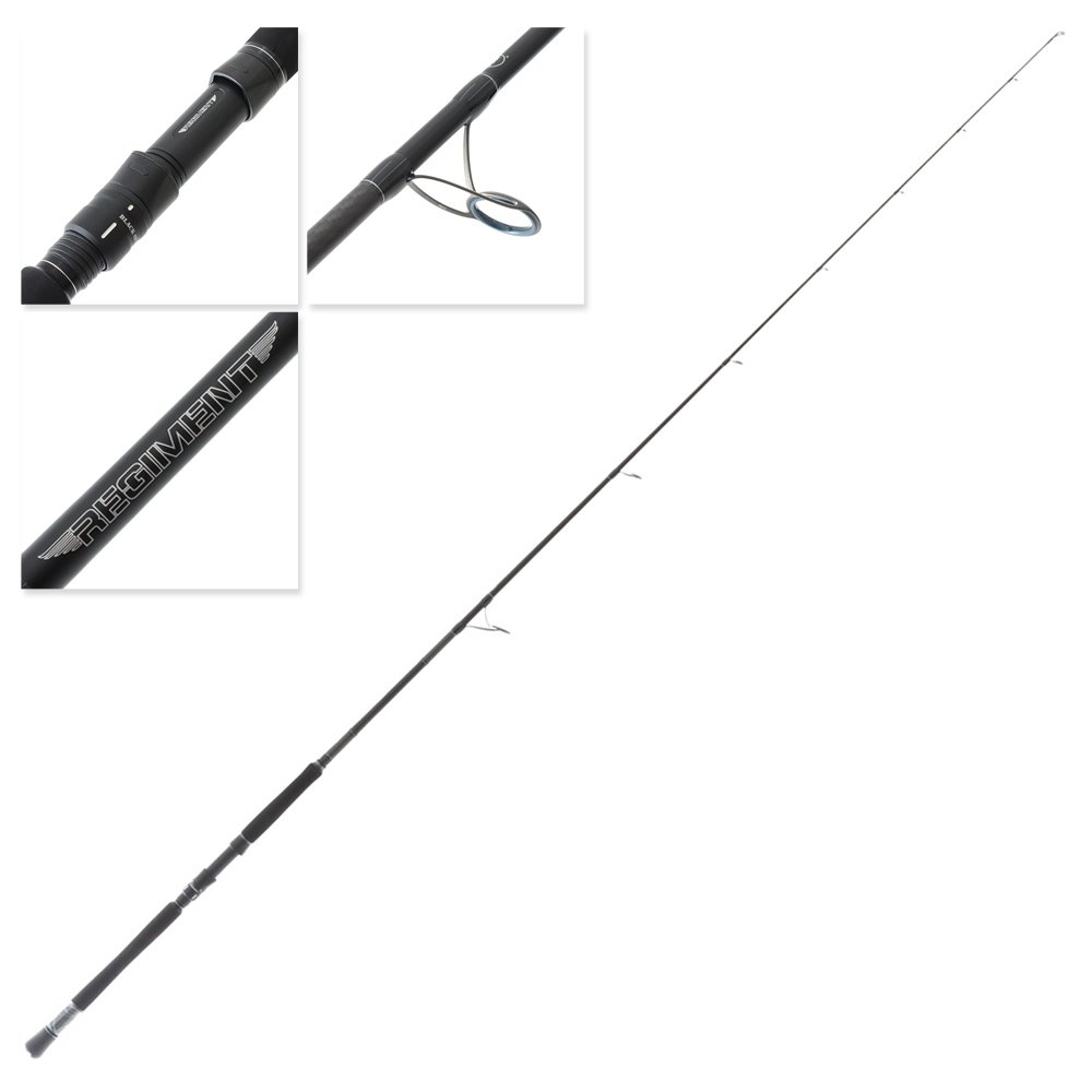 PENN Regiment Black Ops III Spinning Soft Bait Rod 7ft 2in 8-15kg 18-85g 2pc