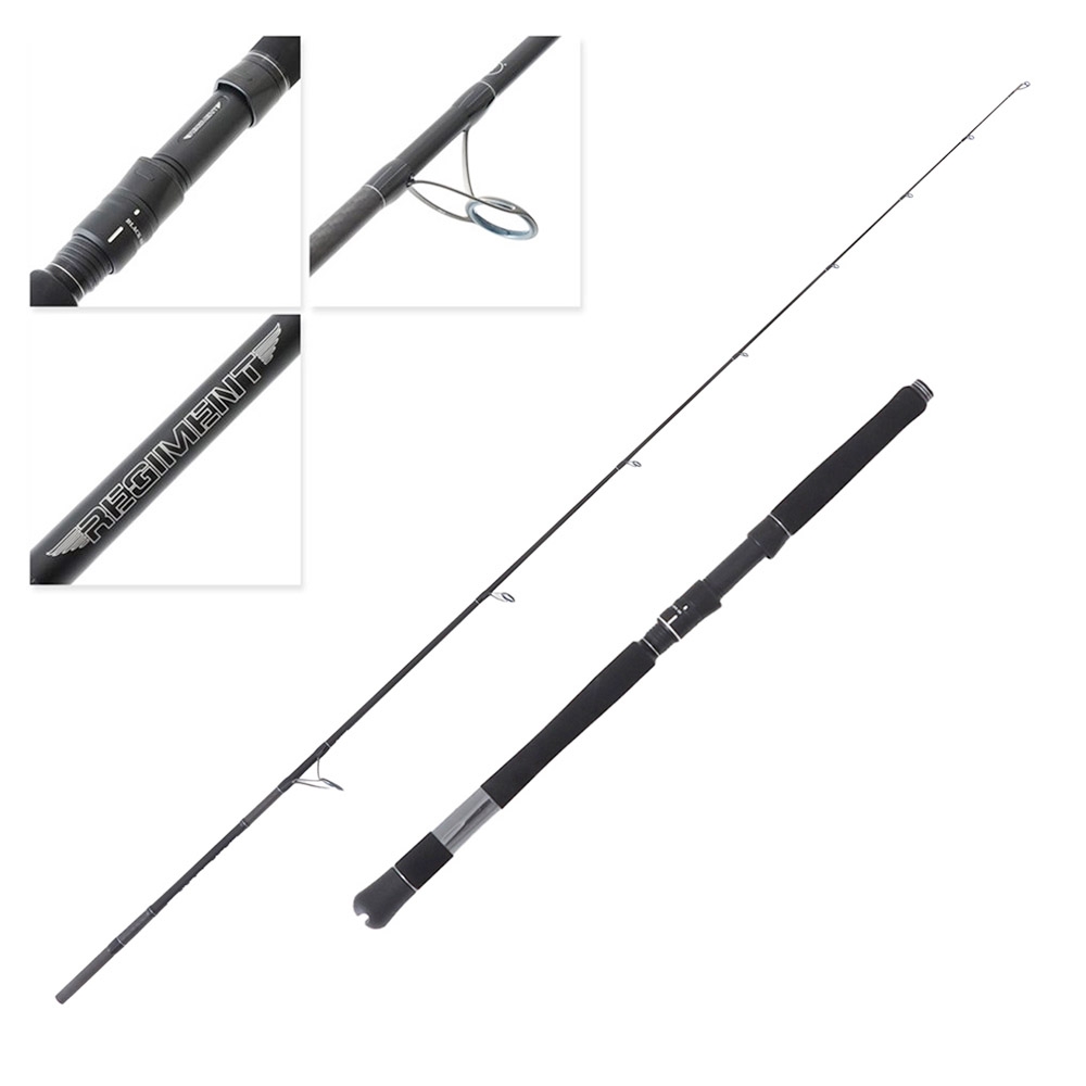 PENN Regiment Black Ops III Spinning Soft Bait Rod 7ft 2in 8-15kg 18-85g 2pc