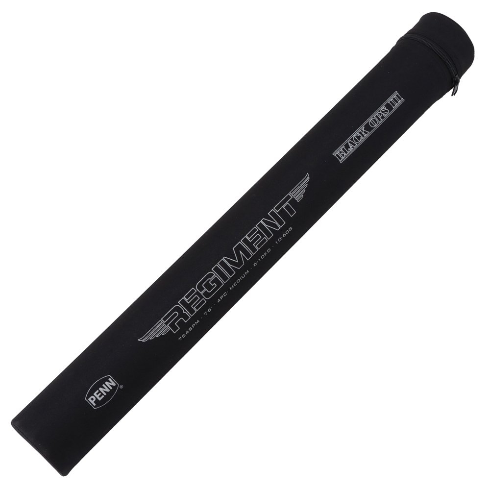 PENN Regiment Black Ops III Travel Spin Rod 7ft 6in 6-10kg 10-60g 4pc