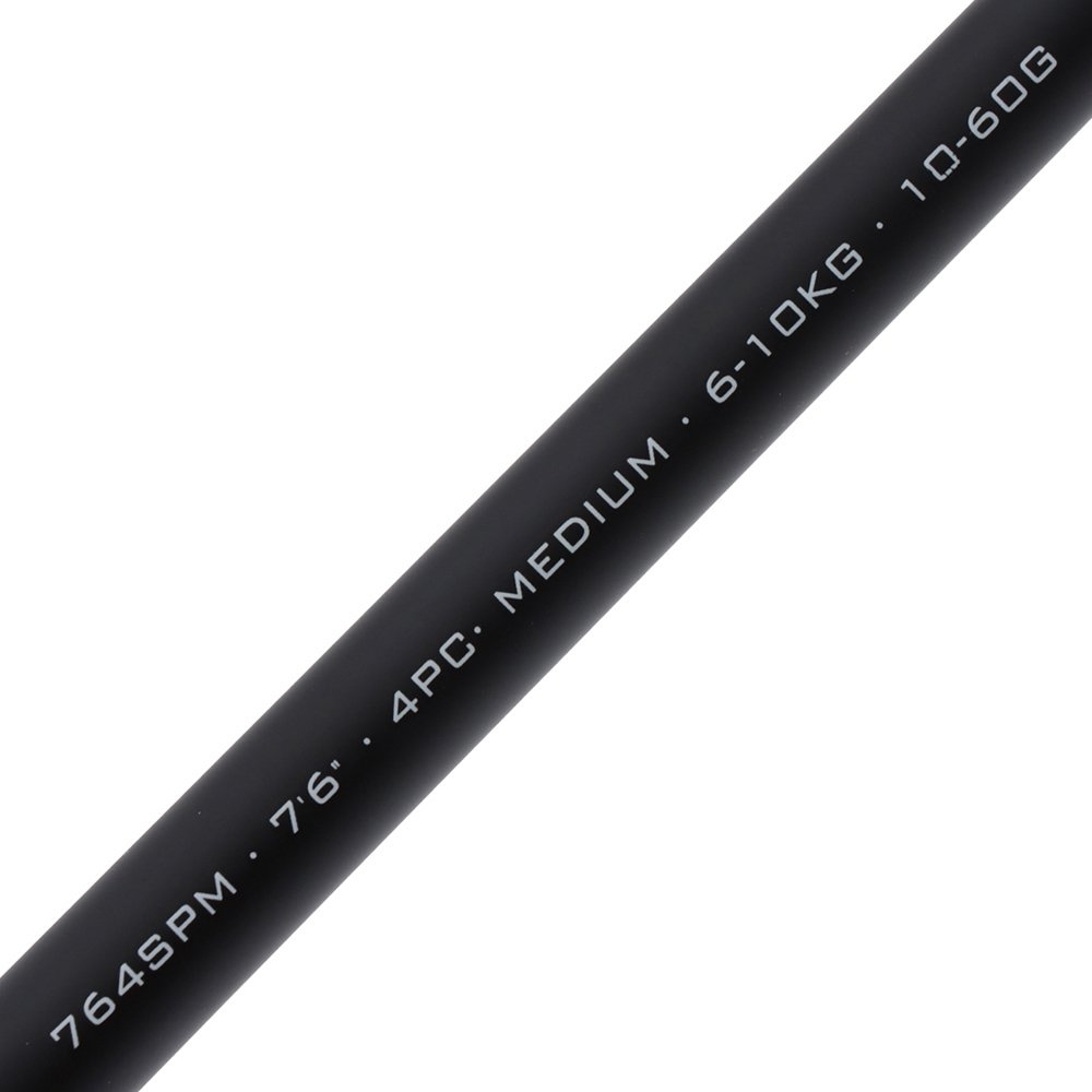 PENN Regiment Black Ops III Travel Spin Rod 7ft 6in 6-10kg 10-60g 4pc