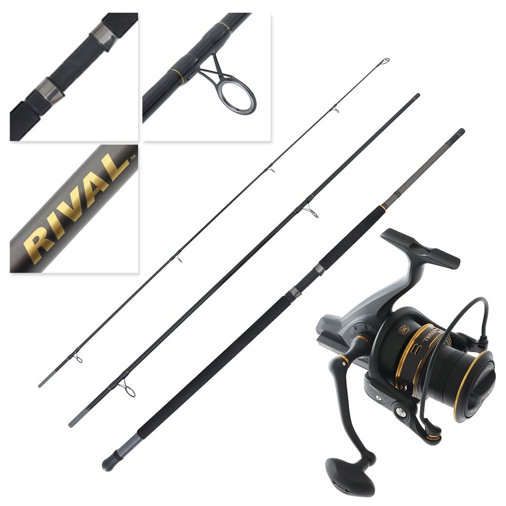PENN RIVAL Long Cast 7000 Medium Heavy Spinning Combo 13ft 10-15kg 3pc