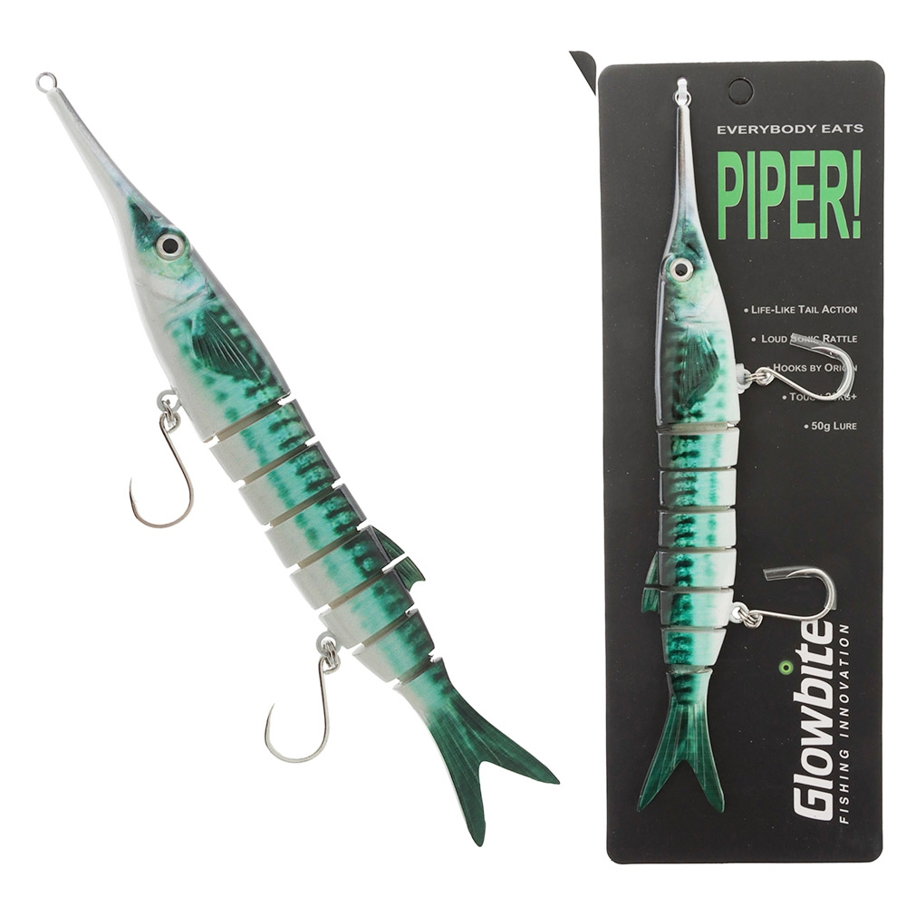 Glowbite Piper Glide Bait 240mm 50g Green