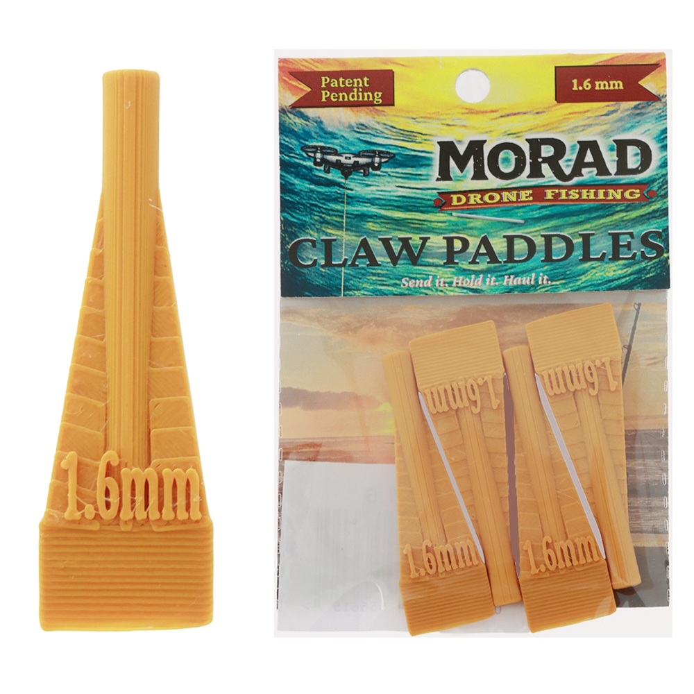 MORAD Claw Paddles 1.6mm Qty 4