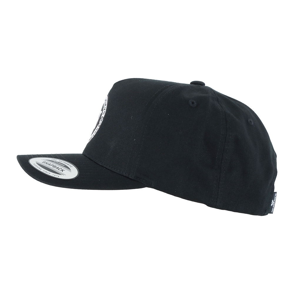 The Mad Hueys Good Life Twill Snapback Cap Black