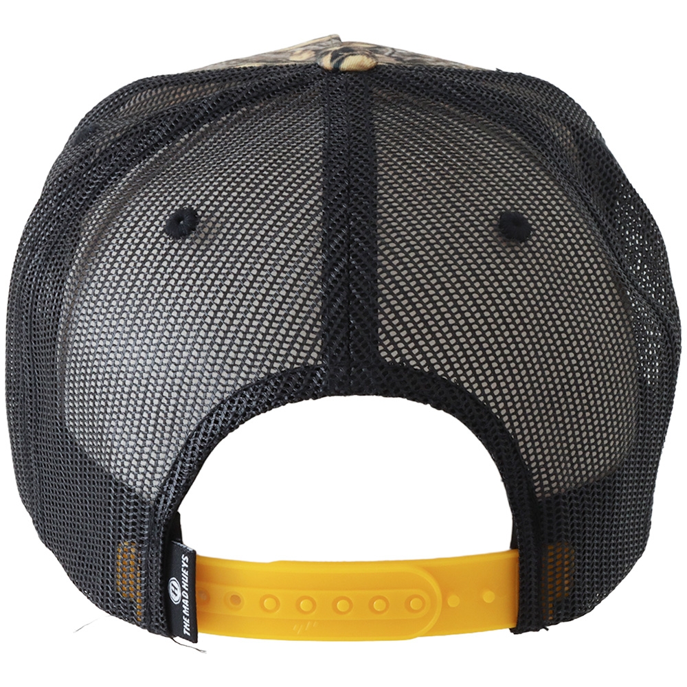 The Mad Hueys Pro Hueys Twill Trucker Cap Woodland Camo