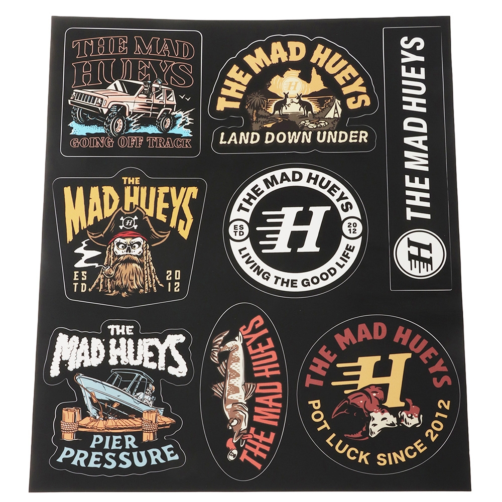 The Mad Hueys The Mad Sticker Pack