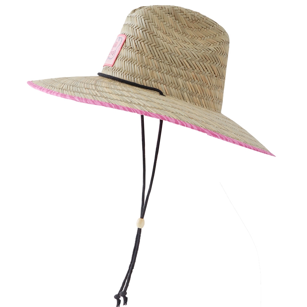 The Mad Hueys Clutching My Pearls Womens Straw Hat Natural