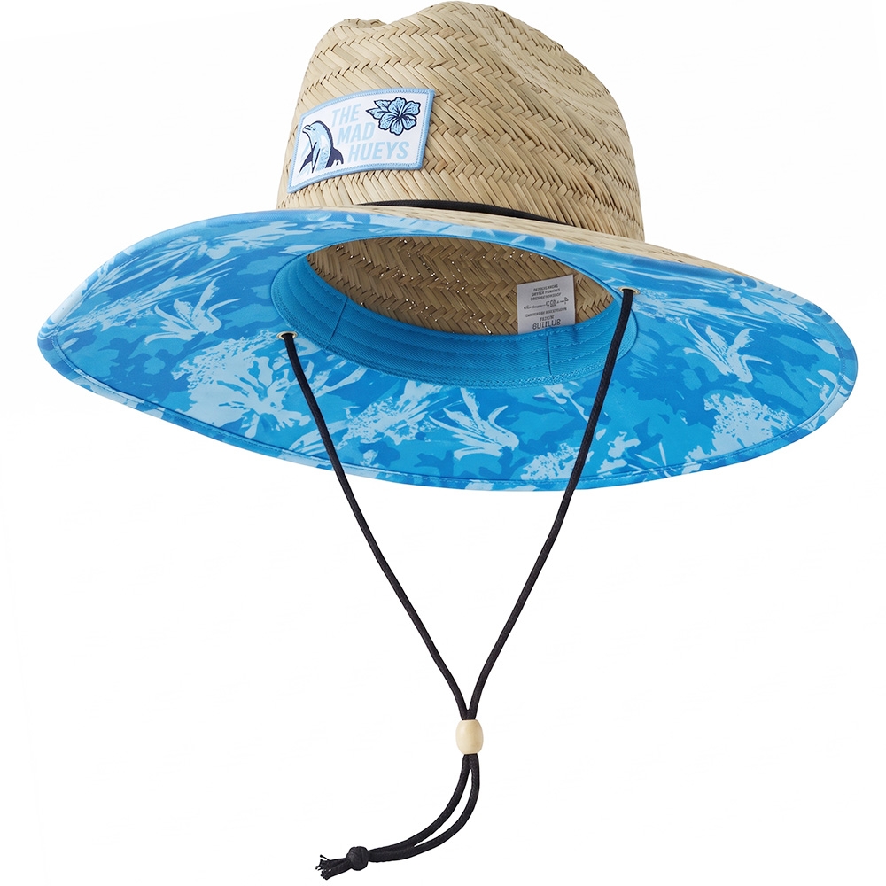 The Mad Hueys Flip Side Womens Straw Hat Natural