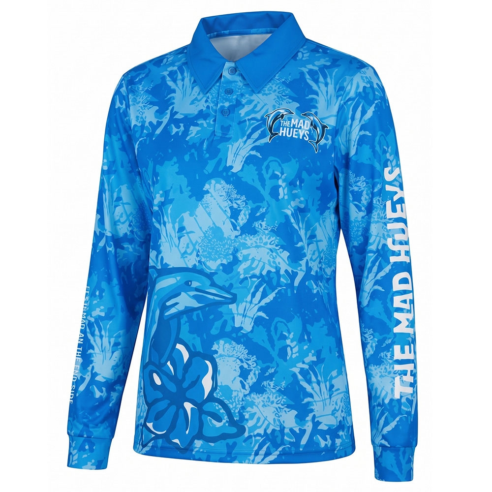 The Mad Hueys Flip Side Womens Fishing Jersey UPF50+ 