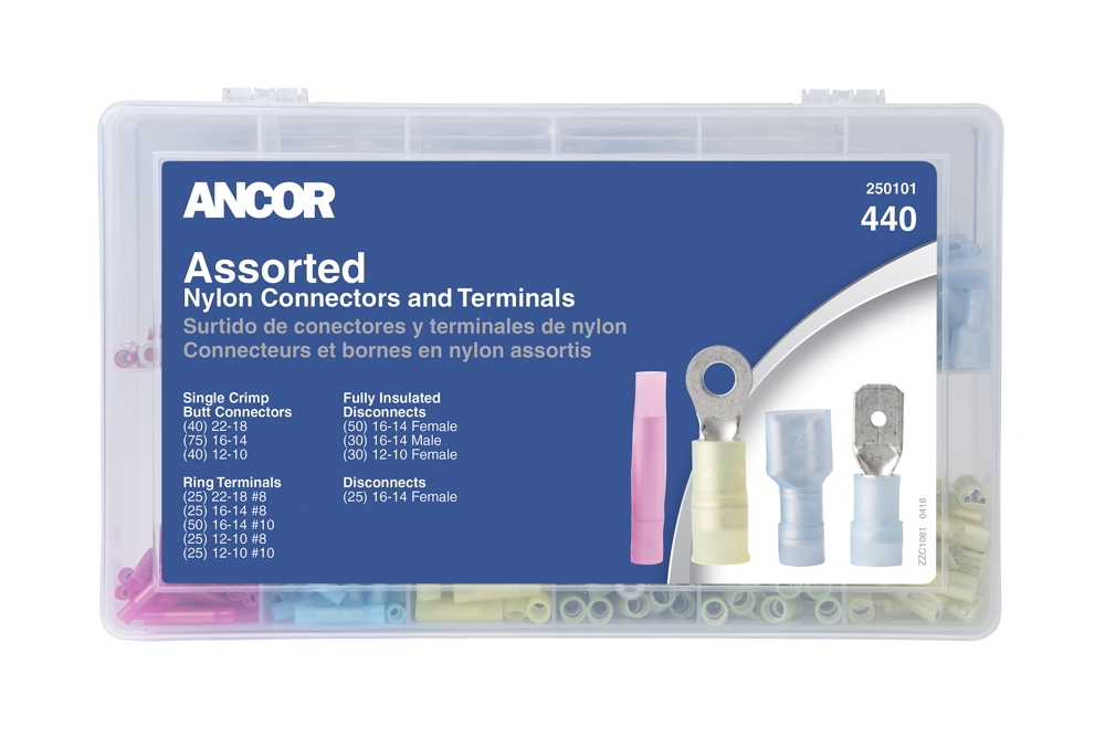 ANCOR Nylon Terminals and Connectors Kit