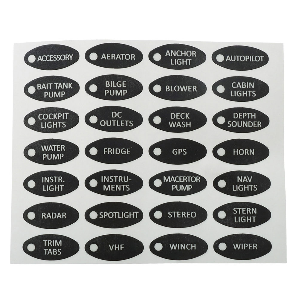 BLA Waterproof Switch Panel 5 Gang with 12V Socket