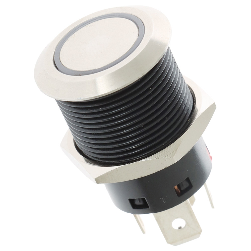 BLA Large Current SS316 Push Button Switch 12V 20A Red On-Off