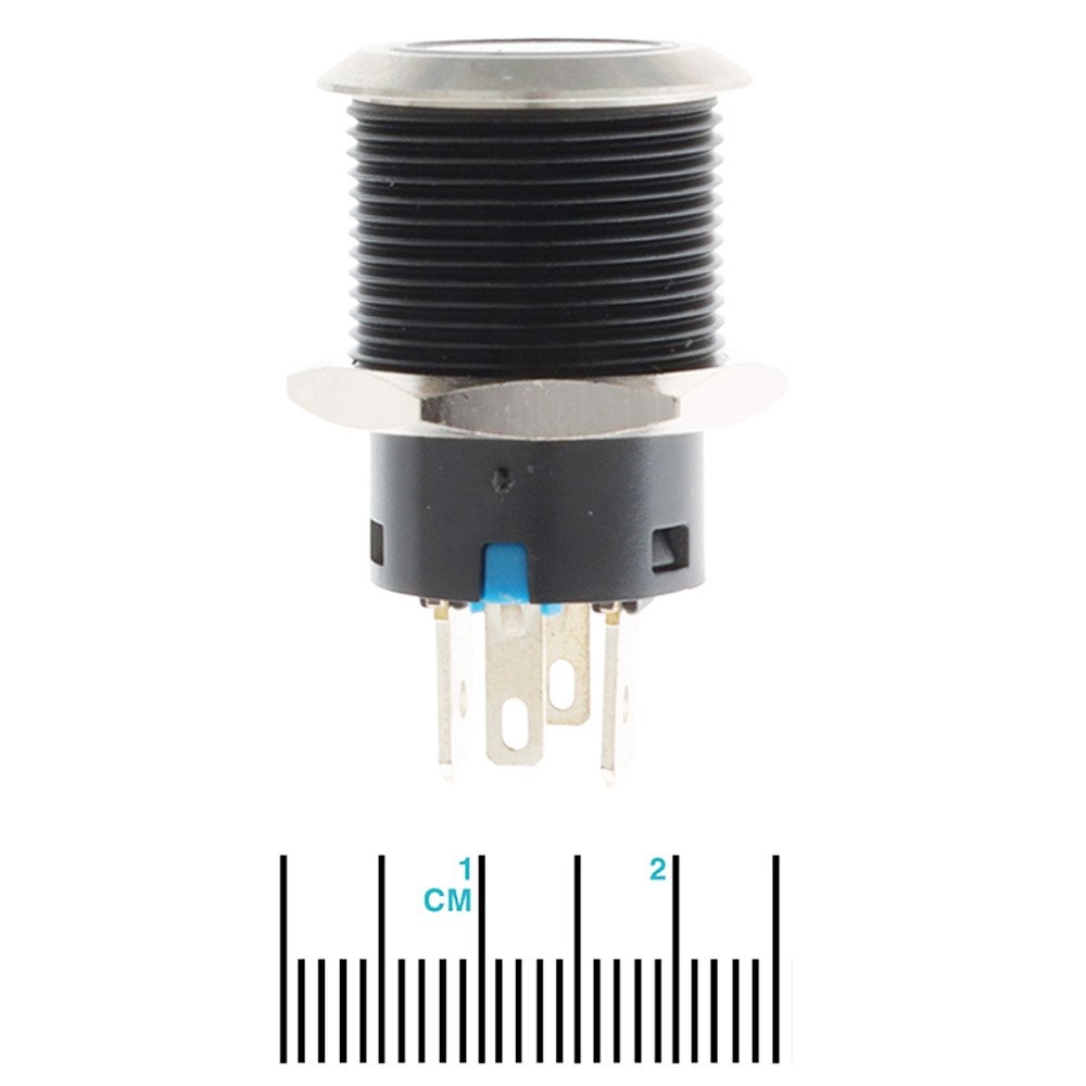 BLA Large Current SS316 Push Button Switch 12V 20A Red Momentary-Off