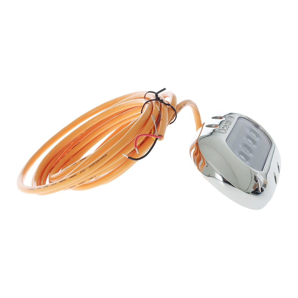 OceanLED X-Series X4 Colours Underwater Light with Stainless Steel Bezel 12V/24V 1150LM