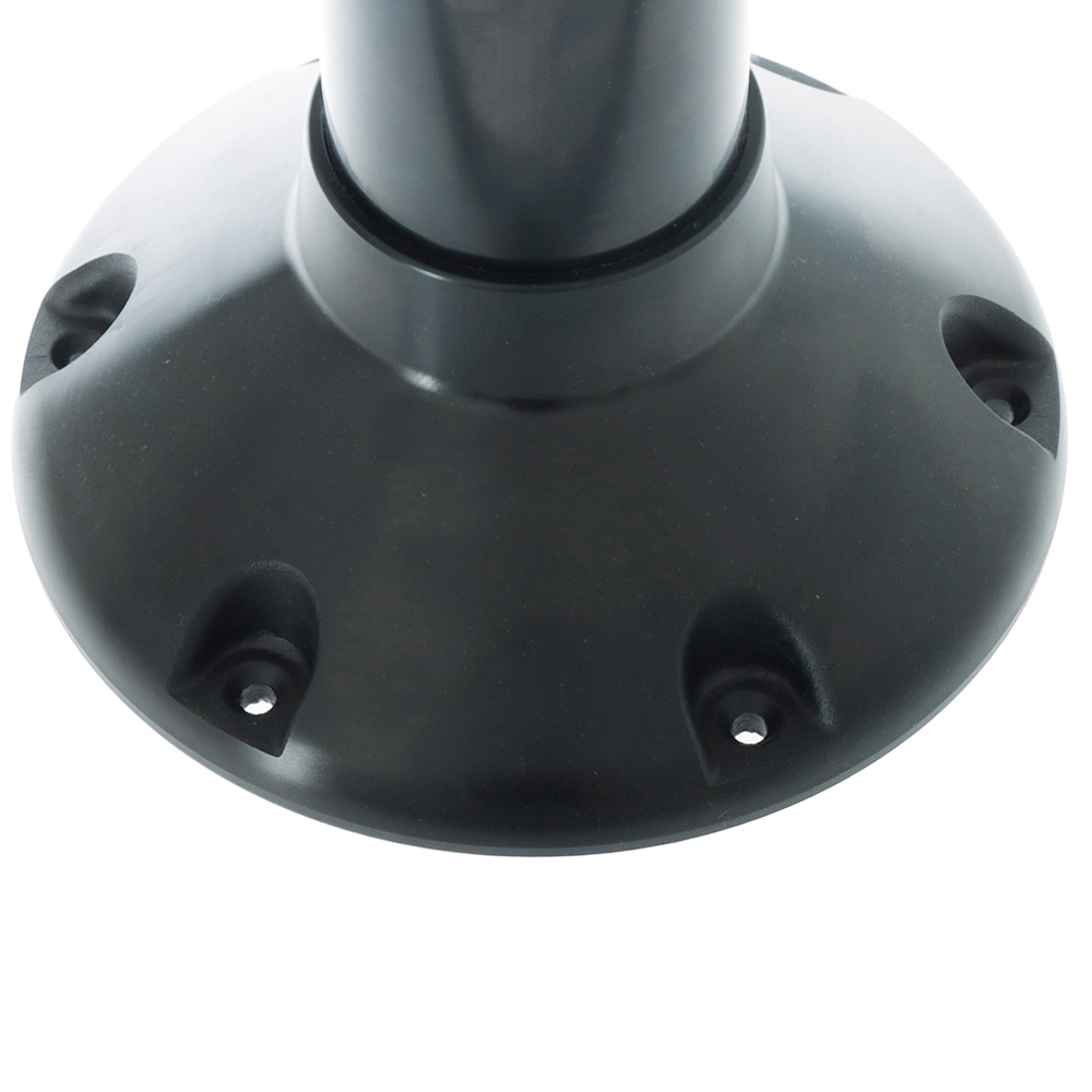 Springfield Heavy Duty Gas Adjustable Boat Seat Pedestal with Slide 380-508mm Black
