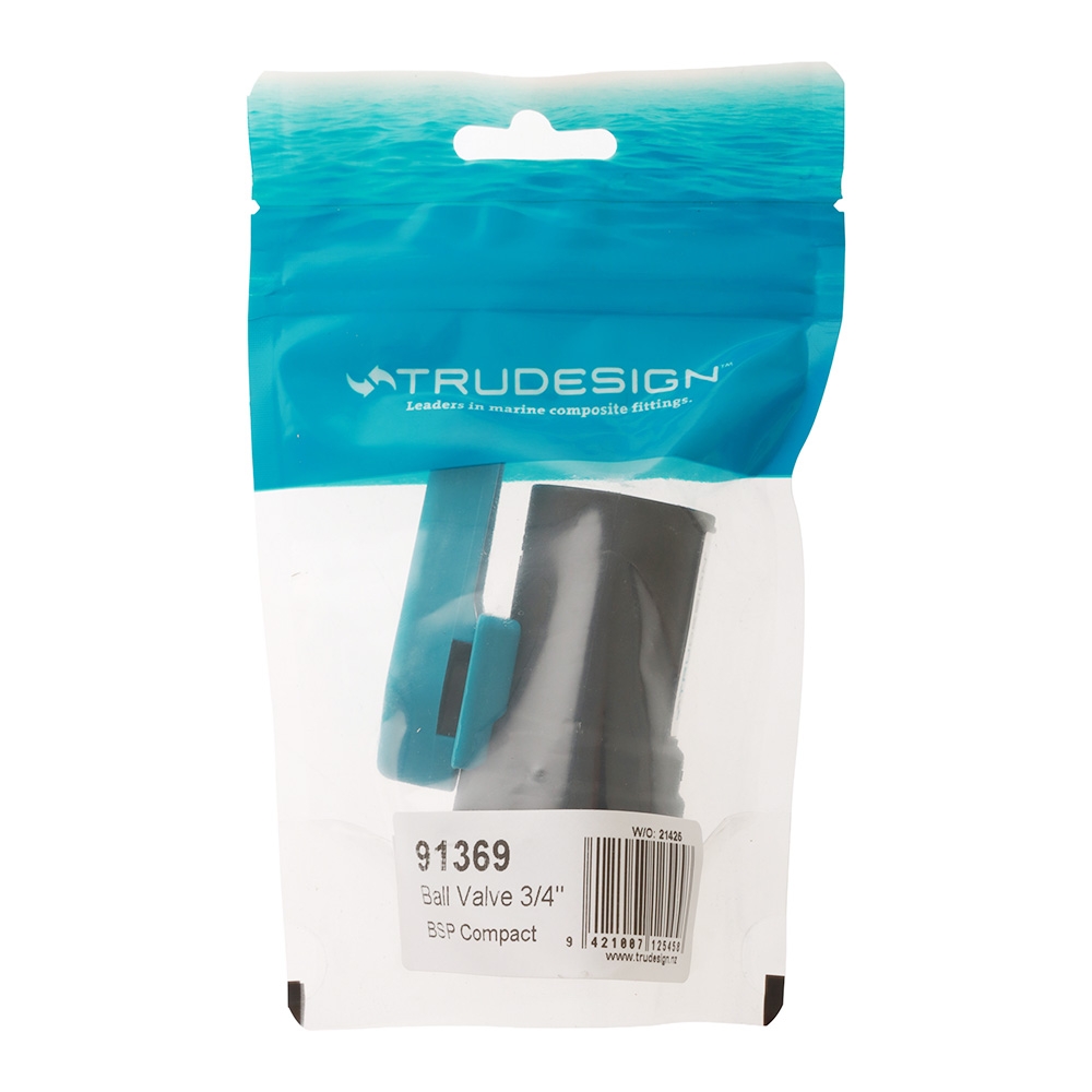 TruDesign Compact Ball Valve 3/4in BSP