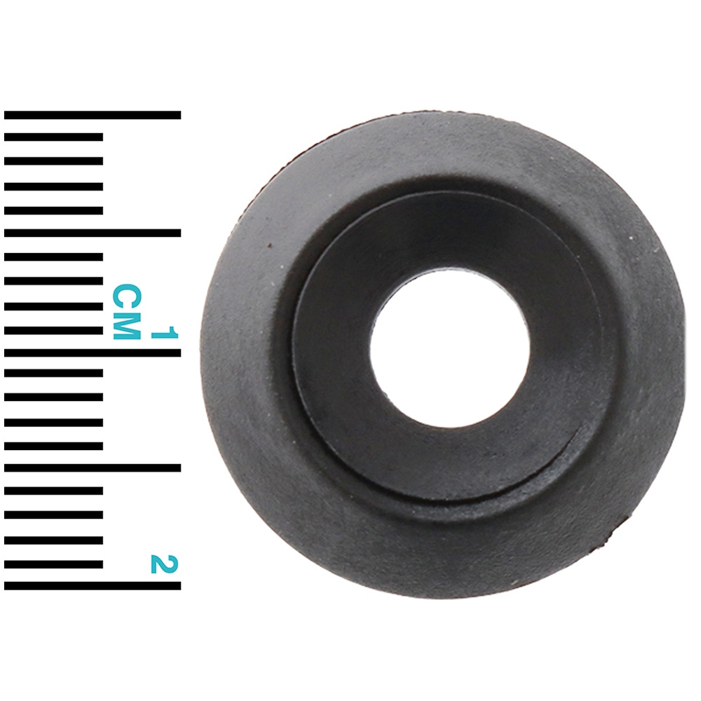 TruDesign Countersunk Washers 6mm Black Qty 20