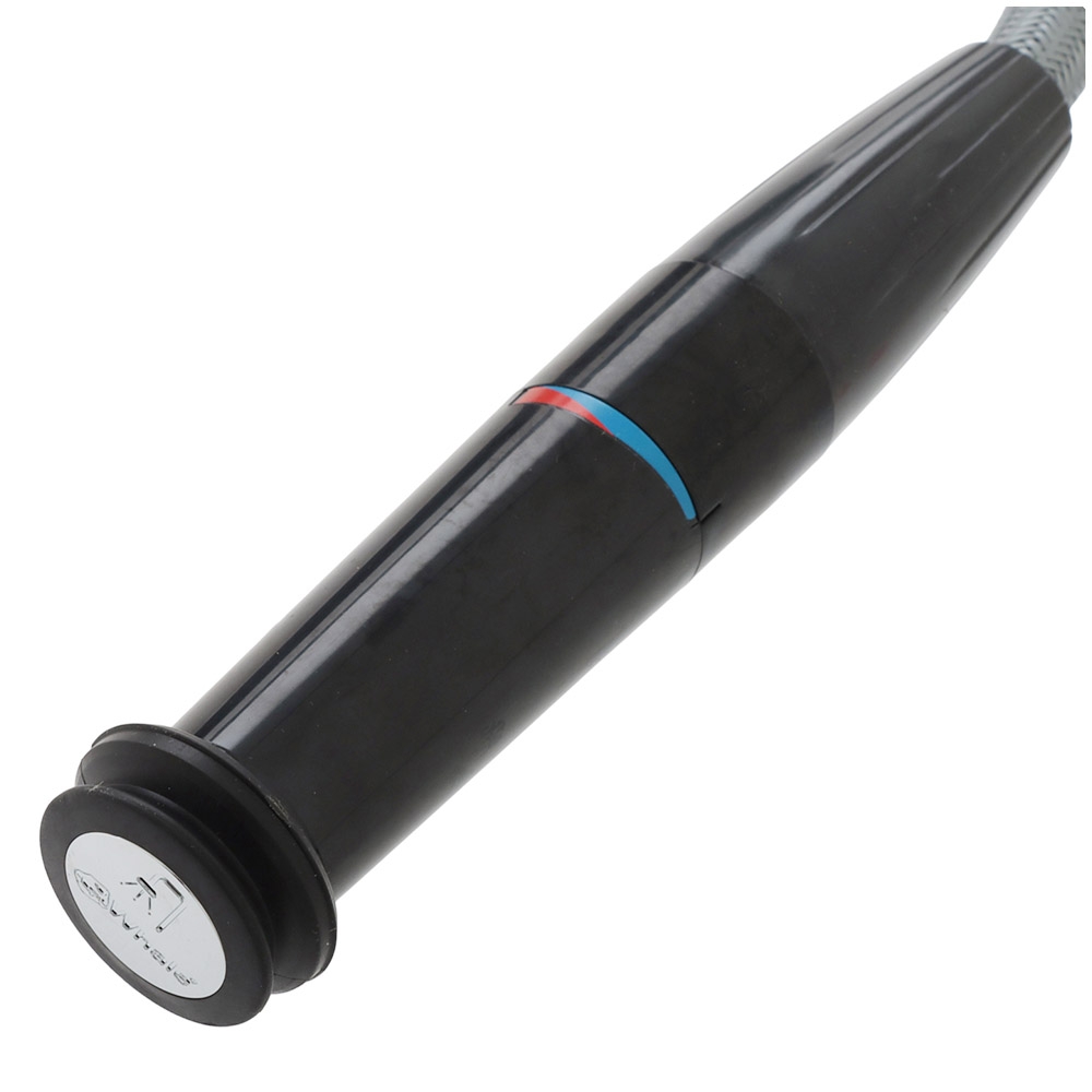 Whale Twist MK2 Deck Shower Straight Mixer 2.1m Black