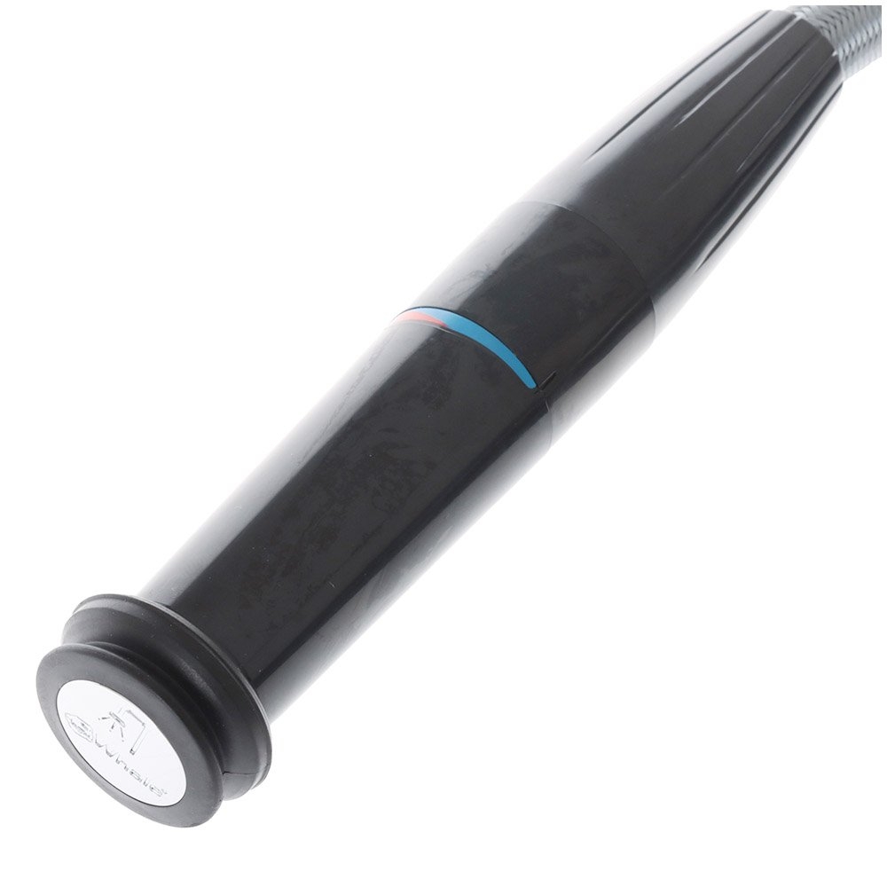 Whale Twist MK2 Deck Shower Angled Mixer 2.1m Black