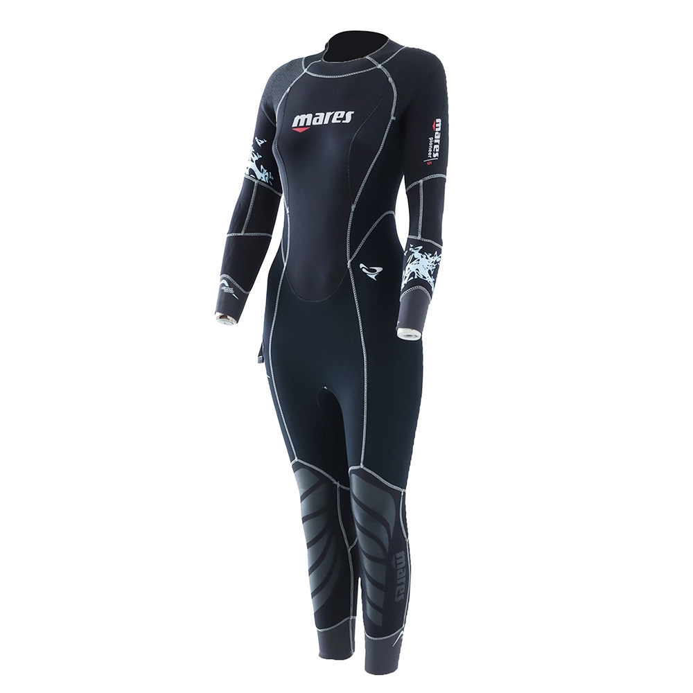 Mares Pioneer She Dives Womens Wetsuit 5mm XS Black/Grey