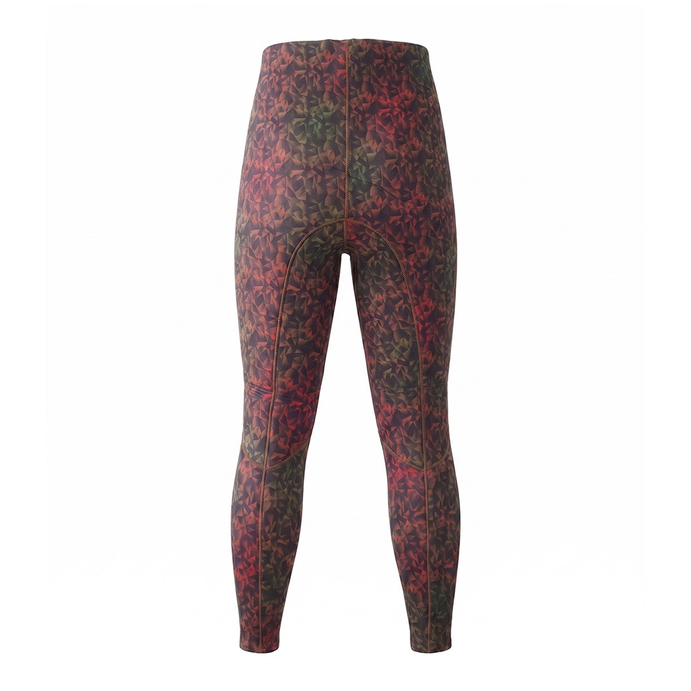 Mares Polygon 5.0 Open Cell Mens Spearfishing Wetsuit Pants 5mm Indigo Brown Camo Large
