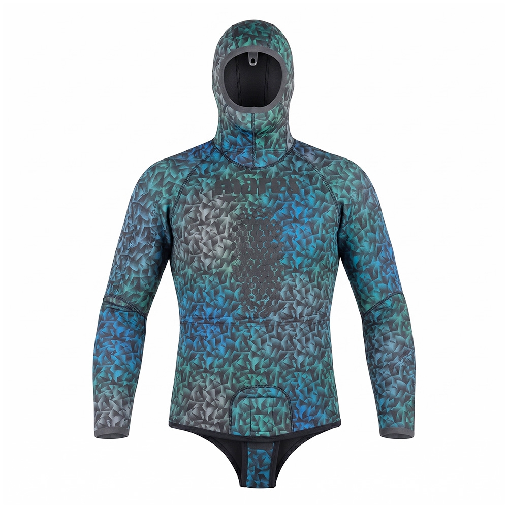 Mares Polygon 865 Open Cell Mens Spearfishing Wetsuit Jacket 8mm/6.5mm