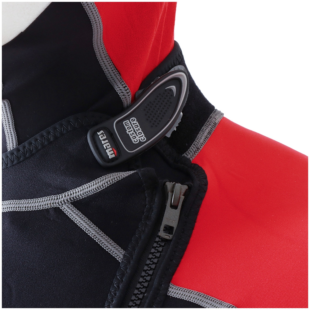 Mares 2nd Skin Mens Shorty 1.5mm L Black/Red